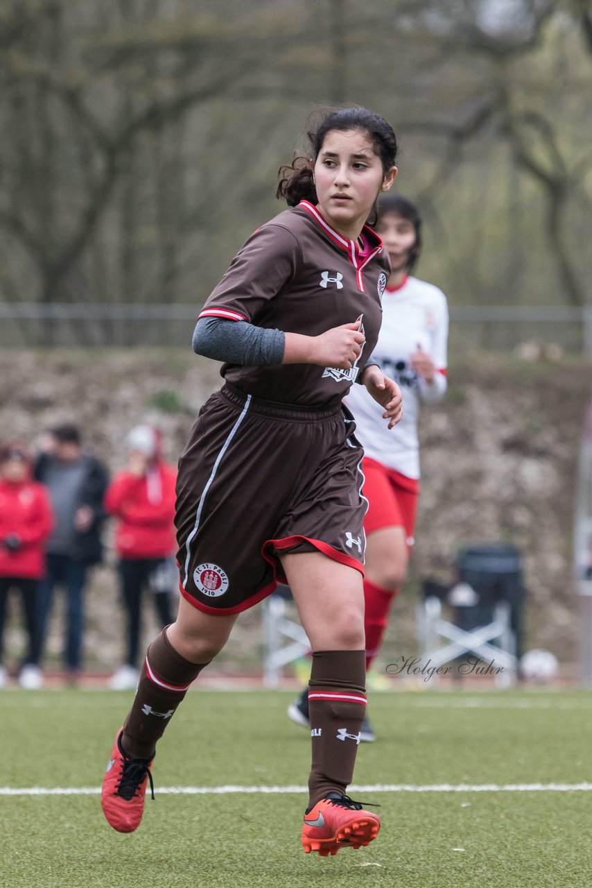 Bild 166 - B-Juniorinnen Walddoerfer - St.Pauli : Ergebnis: 4:1